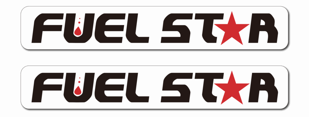 FUEL STAR 品牌貼紙 — 精美彩色印刷合作客戶