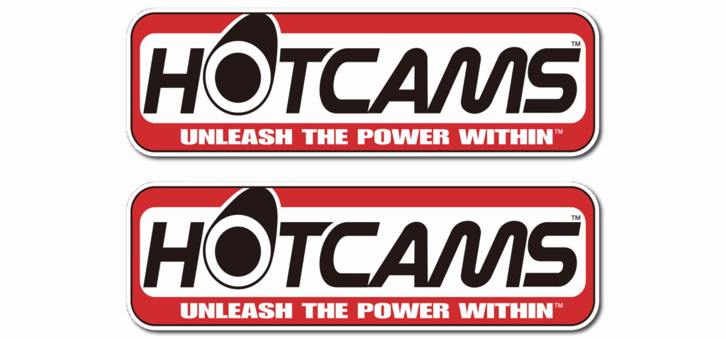 HOTCAMS 品牌貼紙 — 精美彩色印刷合作客戶